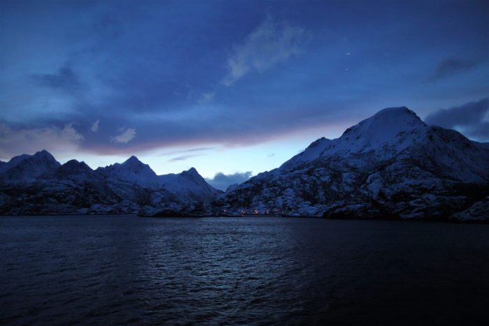 hurtigruten  フッティルーテン、個人旅行で北極圏の旅
ノルウェー